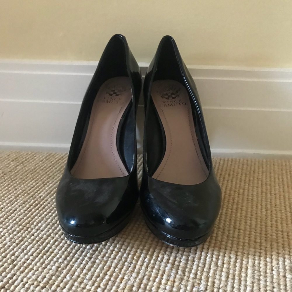 Vince Camuto Leather Patent Heels